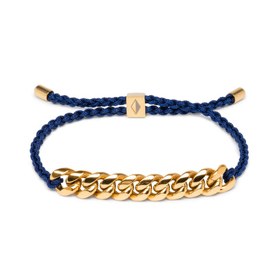 Blue Rope & Gold Chain - Equinoxx Design