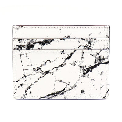 Card Holder - White Marble - Equinoxx Design